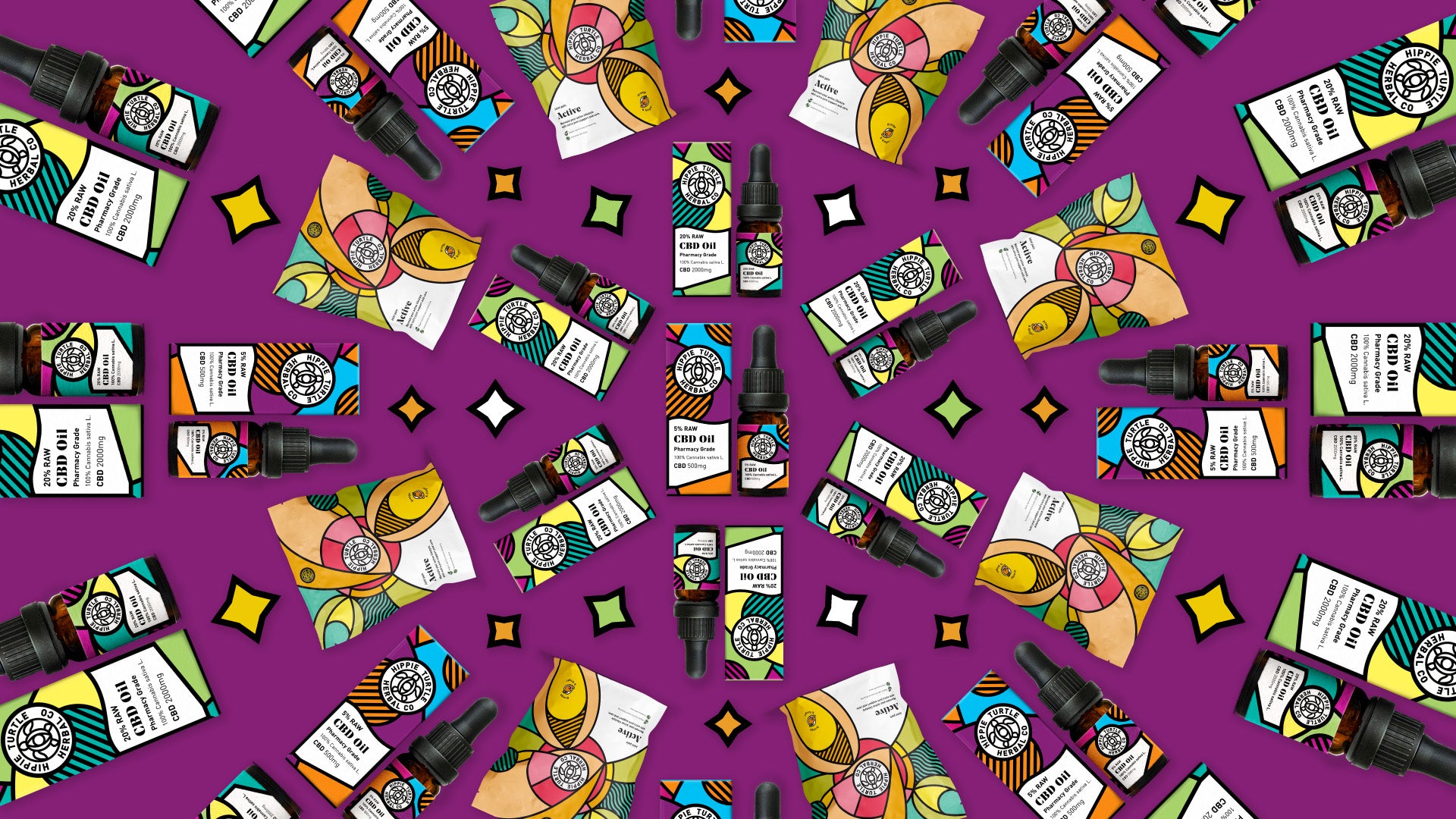 Hippie Turtle Herbal Co premium CBD opil and Active joint support powder both can help reduce chronic inflammation