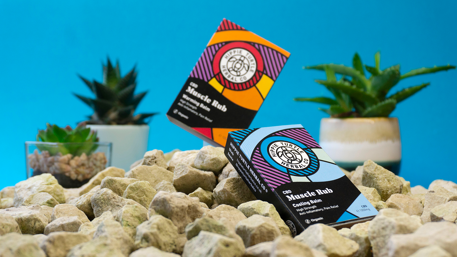 CBD muscle rub, CBD balm, warming and cooling high strength
