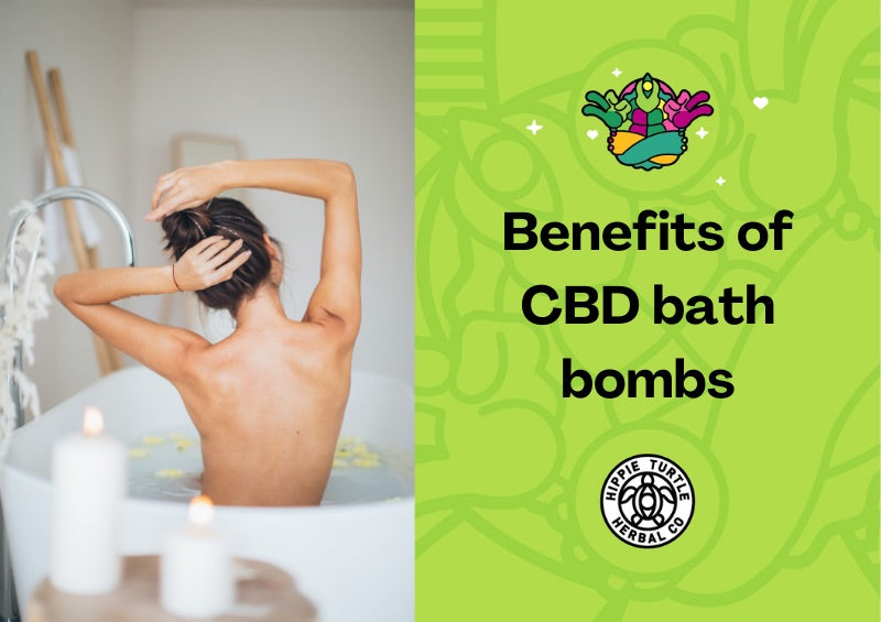 Benefits of CBD bath bombs