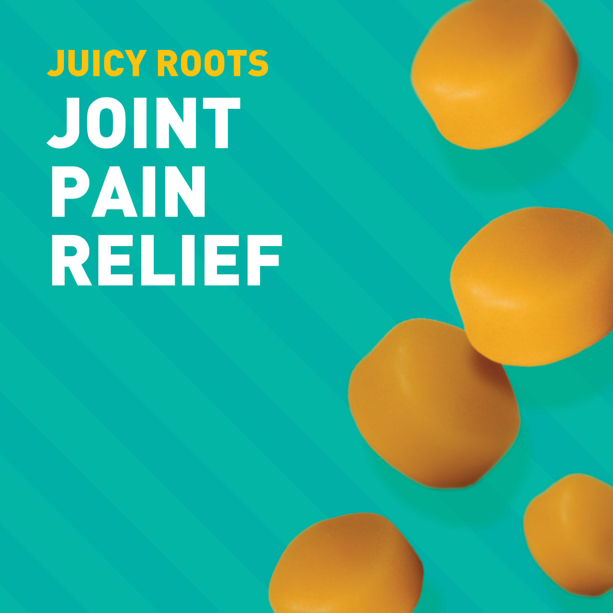Chewable turmeric and ginger supplement to help reduce joint pain and inflammation associated with arthritis