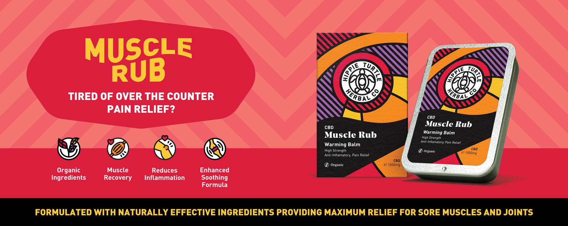 CBD muscle rubs and balms for muscle recovery and joint pain. Warming CBD balm and cooling CBD balm available in high strength for maximum pain relief